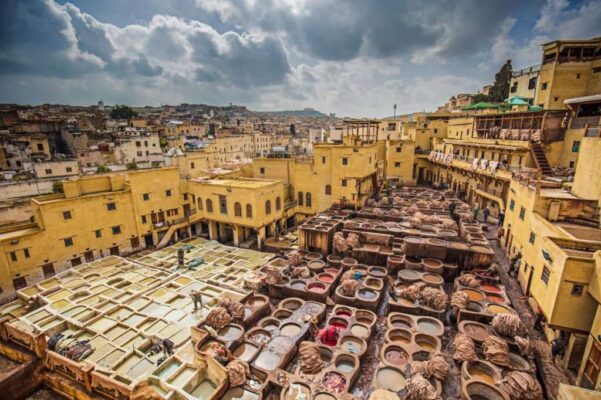 fez tannery, Morocco