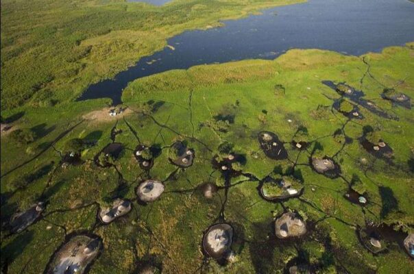 Wetlands of Sudd in Southern Sudan