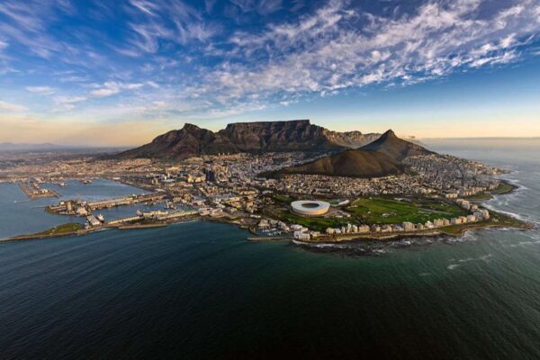 Table Mountain aerial, Cape Town