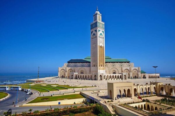Morocco, Casablanca, Hassan II mosque