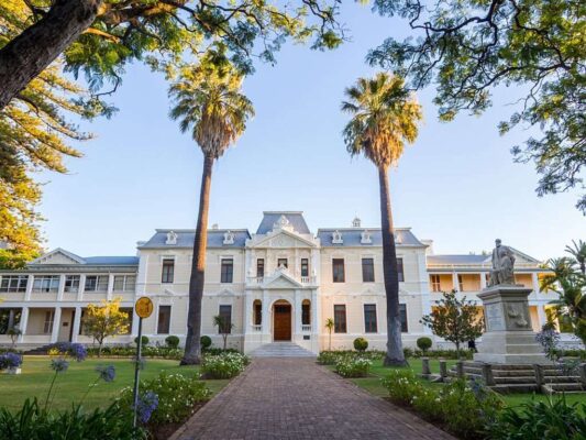 Theological seminary of the university of Stellenbosch, Cape Town, South Africa.
