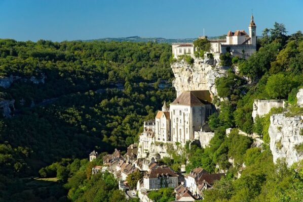 Magnificent view of Rocamadour