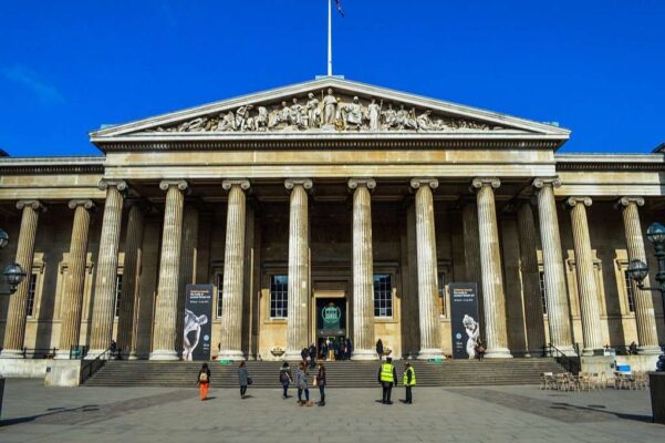The British Museum in London, England