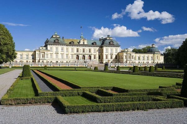 Detail from the grounds of Drottningholm palace, a Unesco cultural heritage site