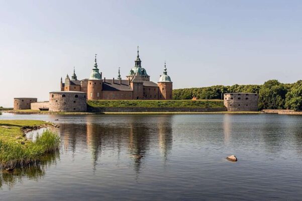 Kalmar castle dating back 800 years.