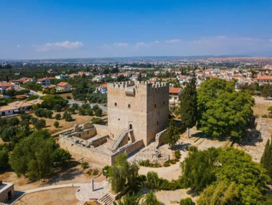 Kolossi castle in Limassol Cyprus 
