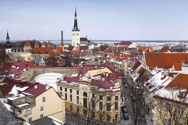 Old Tallinn panorama, Estonia
