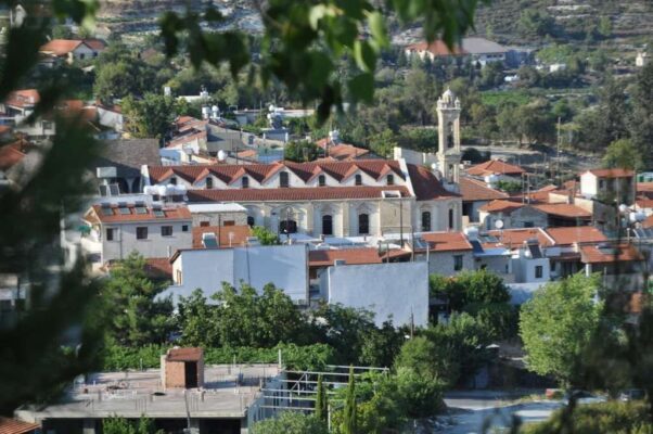 The beautiful village of Omodos in the province of Limassol