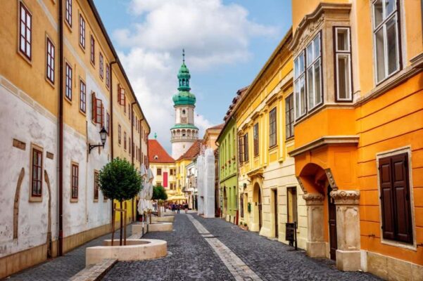 Sopron historical Old town