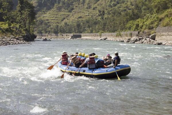 Whitewater Rafting on the Bhote Koshi in Nepal