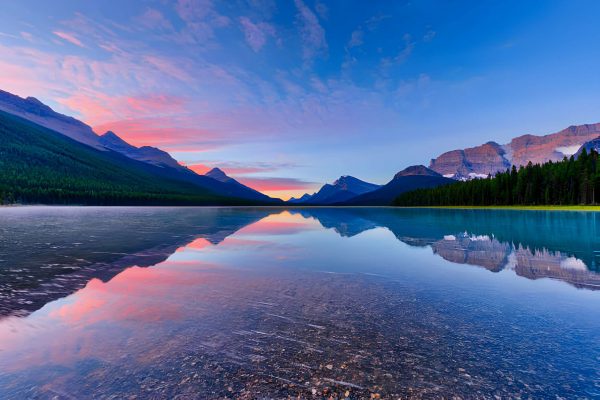 Waterfowl Lakes in Banff National Park