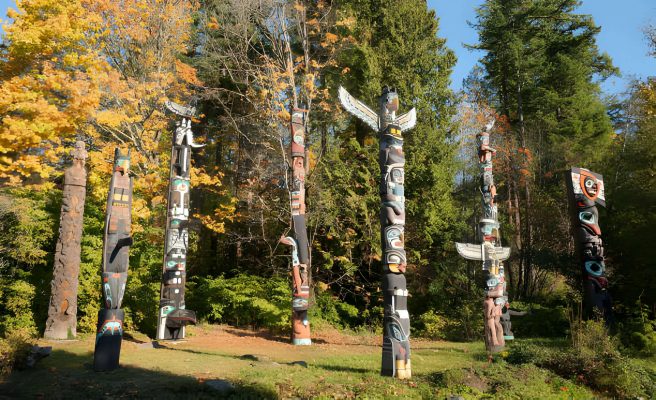 Brockton Point Totem Poles