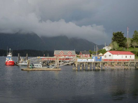 Waterfront in Tofino